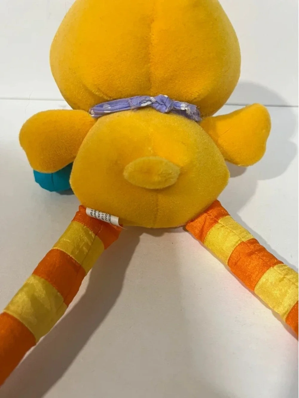 Gibson Greetings Vtg Chick Holding Egg Plush Stuffed Animal Toy Easter 1996